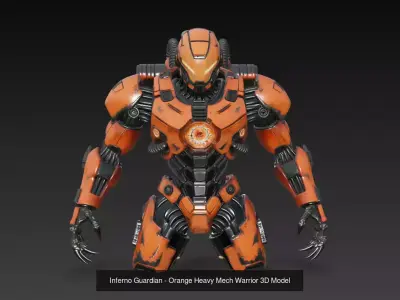 Mecha Warfare Elite - Futuristic Armored Sci-Fi Collection 3D Model Pack