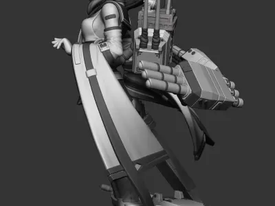 Azur Lane Ayanami STL 3D print model