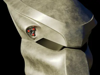 predator biohelmet 3D model