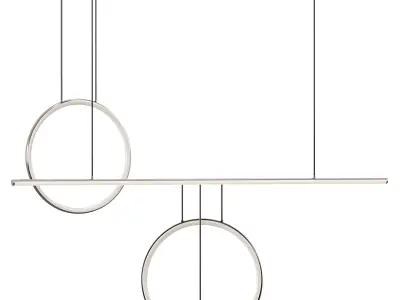 Halo pendant lamp by maytoni 3D model