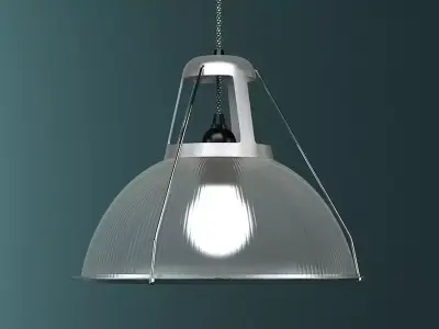 Phane industrial pendant light 3D model