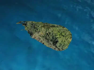 Srilanka 3d map Free low-poly 3D model