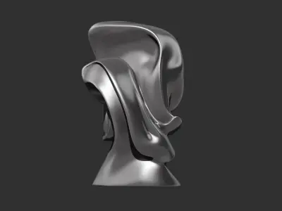 Conceptual sculpture 09 Free 3D print model