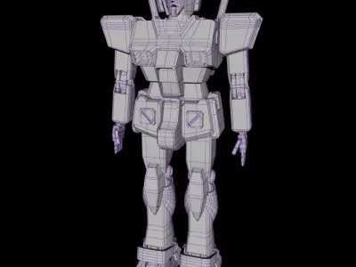 Gundam RX-78-2 Fanmade 3D model