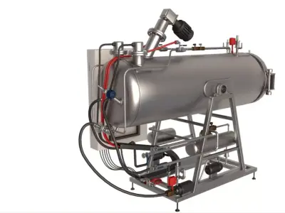 Alkaline Hydrolysis Machine 3D model
