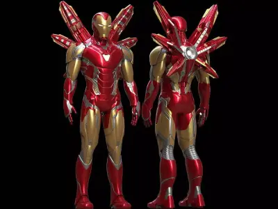 Iron Man MK85 Full Armor 3D Model Ready to Print 3D print model