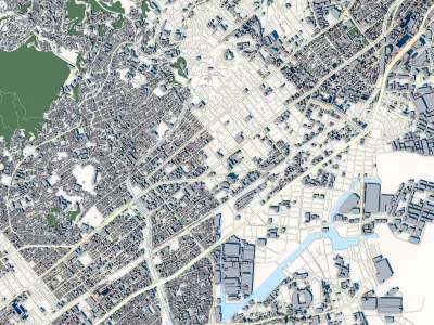 Kobe City Japan 3D model