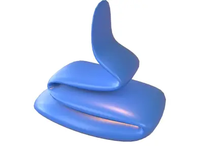 Liquid Dripping v1 016 Low-poly 3D model