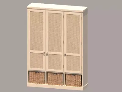 RATAN WARDROBE 3D model