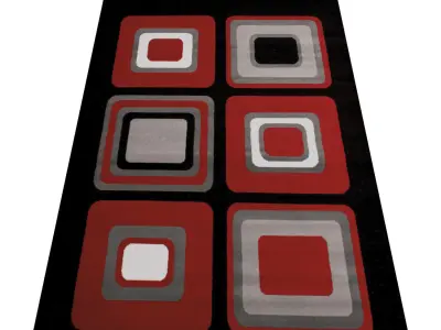 Rug Set 918 3D model