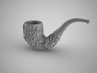 Patterned Pipe 3D print model