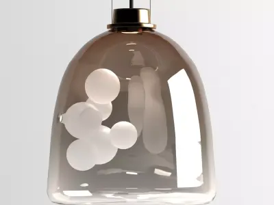 melogranoblu soap dome suspension 3D model