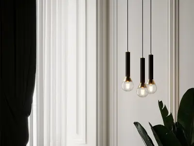 VIA PENDANT By Mitzi 3D model