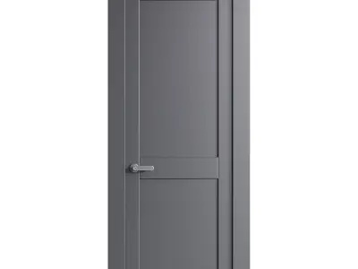Modern entrance door 40 3D model