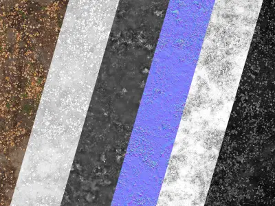 Ground autumn scan 2 3D model