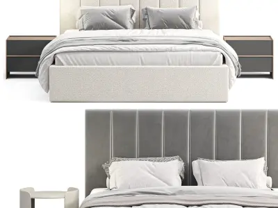 Bed Vega Floor 180 3D model