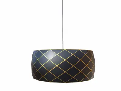 Hanging Lamp Low-poly 3D model