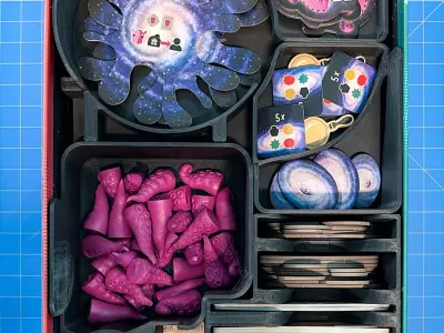 Cosmoctopus Board Game 3D Insert 3D print model