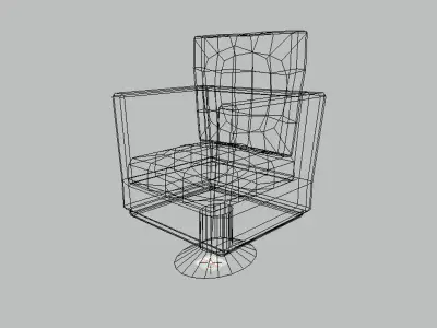 Simple Chair Free low-poly 3D model