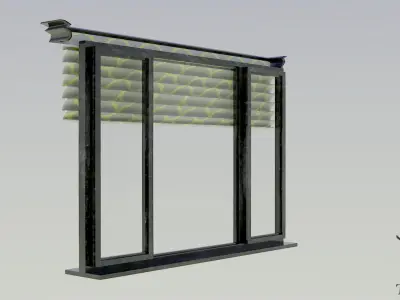 Window for sims Free 3D model