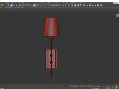  Hudson Valley Glenford Wall Sconce Low-poly 3D model