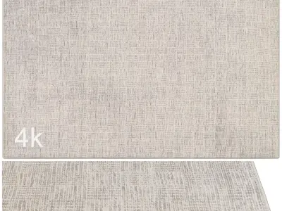 Carpet set 2236 - Hand Woven Rug - 4K 3D model