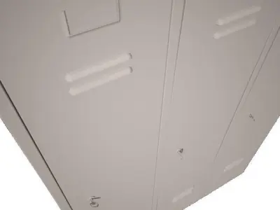 Locker No 3 3D model
