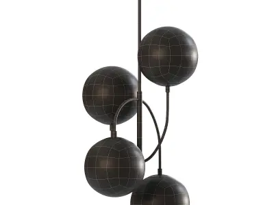 Moonglow Chandelier 3D model