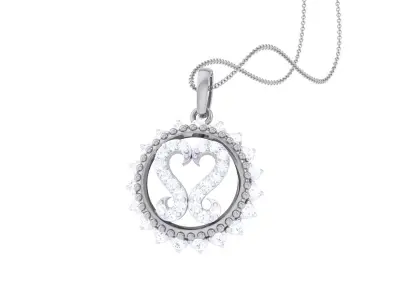 Diamond Pendant 3D print model