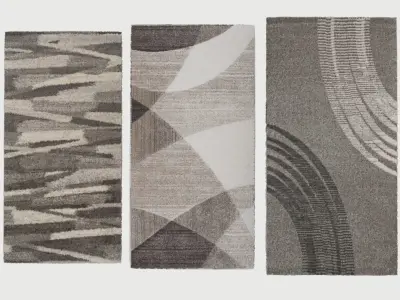 carpet rug 3D model buy