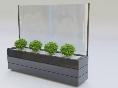 Planter Glass Division 3D model