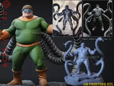 Dr Octopus Classic 3D print model