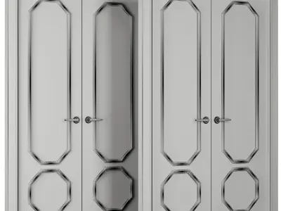 Entrance door set210 3D model