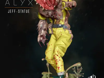 JEFF - HALF-LIFE- ALYX 3D print model