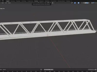 river bridge vietnam Free 3D model