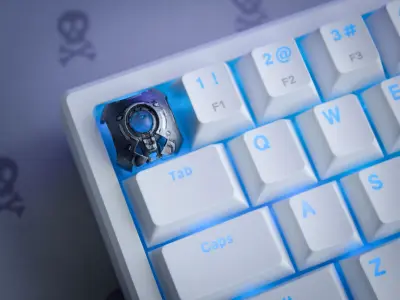 343 Guilty Spark Keycap 3D print model