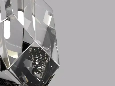Crystal lux lamp 3D model