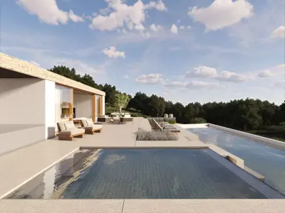 Exterior Villa 3D model order