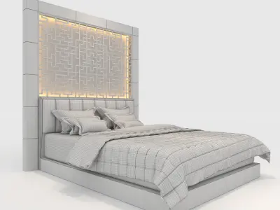 Bed 1 3D model
