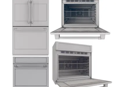 Cafe oven collection  3D model
