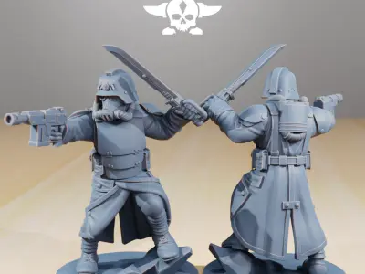 GrimGuard Command Force 3D print model