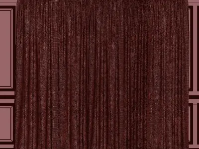 Curtain Set 155C 3D model