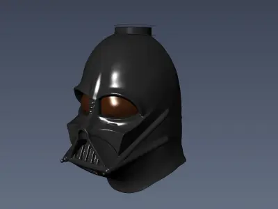 Darth Vader fullscale mask 3D print model