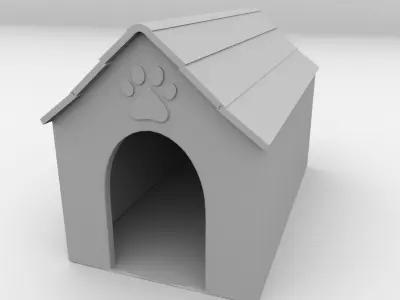 Dog House 3D model