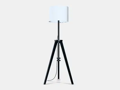 LAUTERS Standing lamp Low-poly 3D model