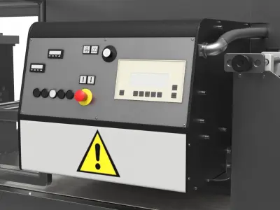  ULMA PV550 Flow Pack Packaging Machine Silver 