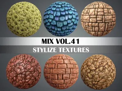 Stylized Texture Pack - VOL 5 Texture