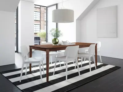 Dining Set 16 3D model
