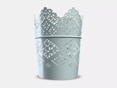 SKURAR candle holder 3D model