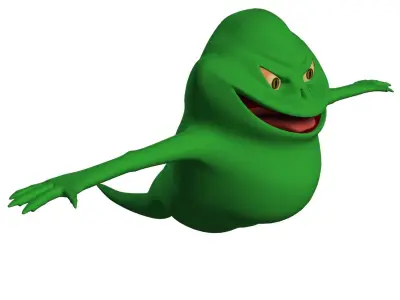 Ghost Low-poly 3D model